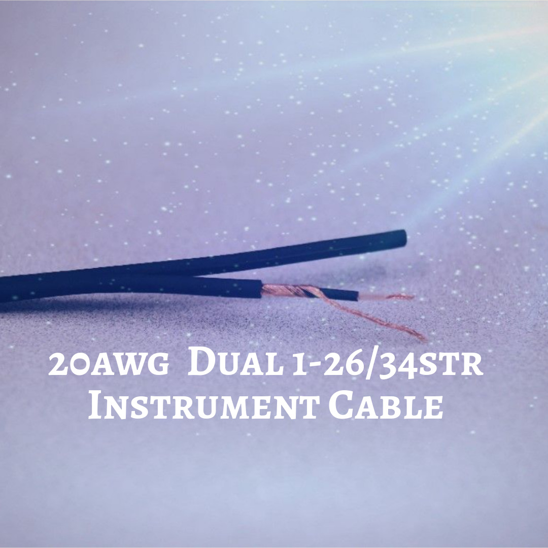 MyStarSound Image of 20 AWG Dual 1-26/34 STR Instrument Cable