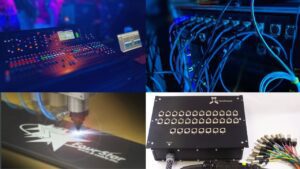Google size view customization of plates, panels, cables. Various images of customization
